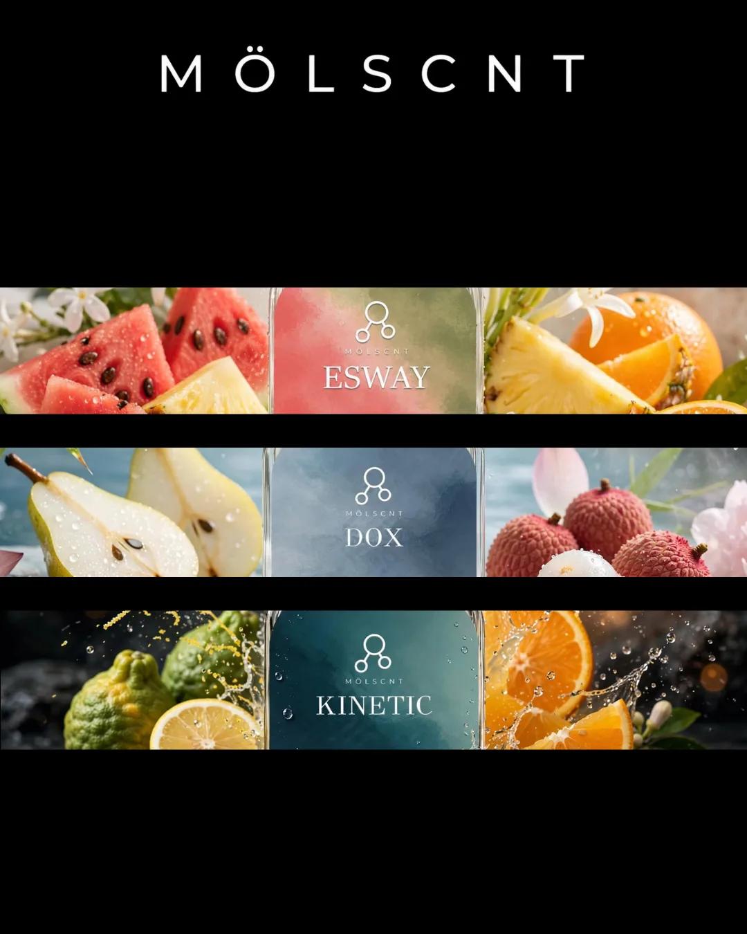 Notes aroma tiga varian MÖLSCNT